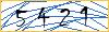 Type the numbers that you see in the picture