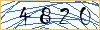 Type the numbers that you see in the picture