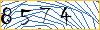 Type the numbers that you see in the picture