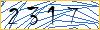 Type the numbers that you see in the picture