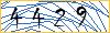 Type the numbers that you see in the picture