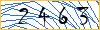 Type the numbers that you see in the picture