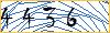 Type the numbers that you see in the picture