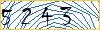 Type the numbers that you see in the picture