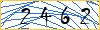 Type the numbers that you see in the picture