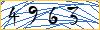 Type the numbers that you see in the picture