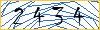 Type the numbers that you see in the picture