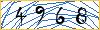 Type the numbers that you see in the picture