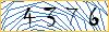 Type the numbers that you see in the picture