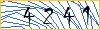 Type the numbers that you see in the picture