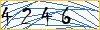 Type the numbers that you see in the picture