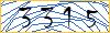Type the numbers that you see in the picture