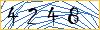 Type the numbers that you see in the picture