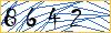 Type the numbers that you see in the picture