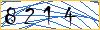 Type the numbers that you see in the picture