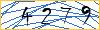 Type the numbers that you see in the picture