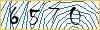 Type the numbers that you see in the picture