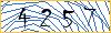 Type the numbers that you see in the picture