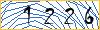 Type the numbers that you see in the picture