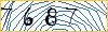 Type the numbers that you see in the picture