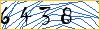 Type the numbers that you see in the picture