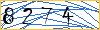 Type the numbers that you see in the picture