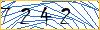 Type the numbers that you see in the picture