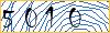 Type the numbers that you see in the picture