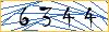 Type the numbers that you see in the picture