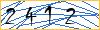 Type the numbers that you see in the picture