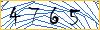 Type the numbers that you see in the picture