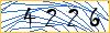 Type the numbers that you see in the picture