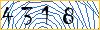 Type the numbers that you see in the picture