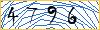 Type the numbers that you see in the picture