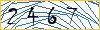 Type the numbers that you see in the picture