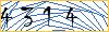 Type the numbers that you see in the picture