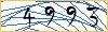 Type the numbers that you see in the picture