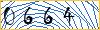 Type the numbers that you see in the picture