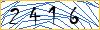 Type the numbers that you see in the picture