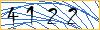 Type the numbers that you see in the picture