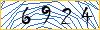 Type the numbers that you see in the picture