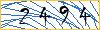 Type the numbers that you see in the picture