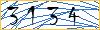 Type the numbers that you see in the picture