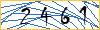 Type the numbers that you see in the picture