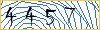 Type the numbers that you see in the picture