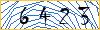 Type the numbers that you see in the picture