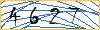 Type the numbers that you see in the picture