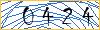 Type the numbers that you see in the picture