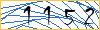 Type the numbers that you see in the picture