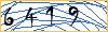 Type the numbers that you see in the picture